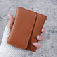 Solid Color Synthetic Leather Wallet with Anti-Theft and Expansion Features for Daily - Fear Not Your Cash