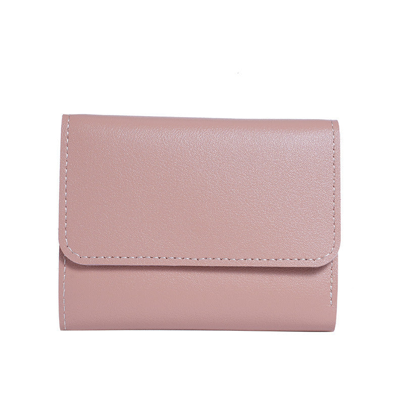 Solid Color Synthetic Leather Wallet with Anti-Theft and Expansion Features for Daily - Fear Not Your Cash