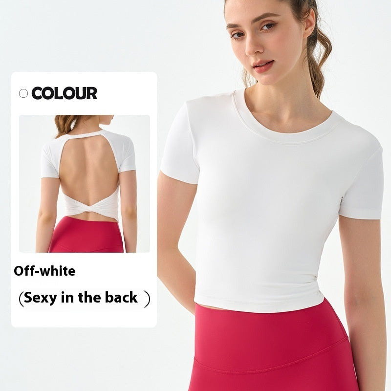 Solid Color Yoga Leggings for Fitness and Exercise in Raspberry Red Khaki Black - Teleplus