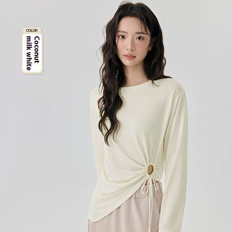 Solid Color Yoga Leggings in Coconut Milk White Green Maroon Black S M L XL - Teleplus