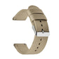 Solid Nylon Canvas Watch Strap for Smart Watches with Stainless Steel Buckle - and Accessories solid nylon canvas smart
