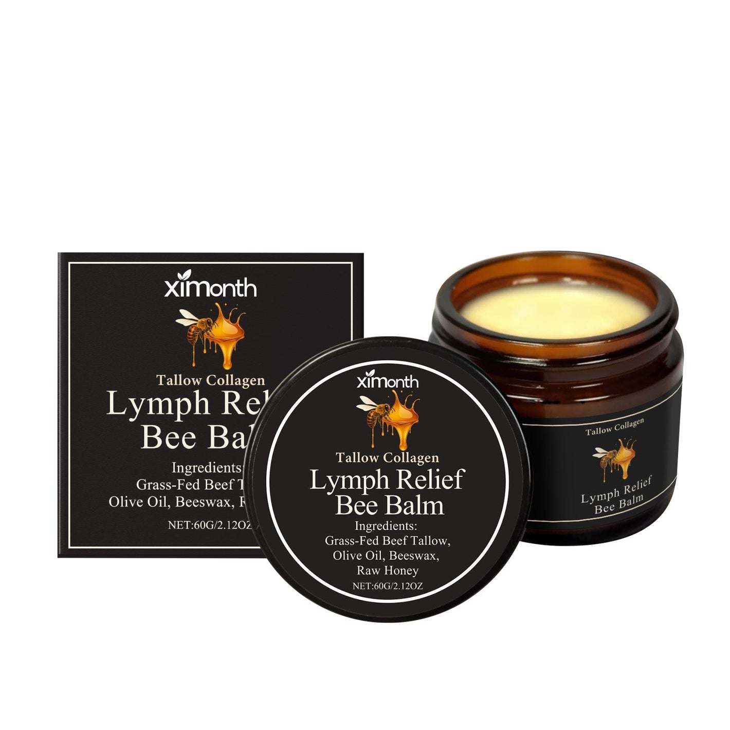 Soothing Cream with Peppermint Bee Venom Honey Olive Oil and Collagen - Teleplus bee venom olive oil soothing cream