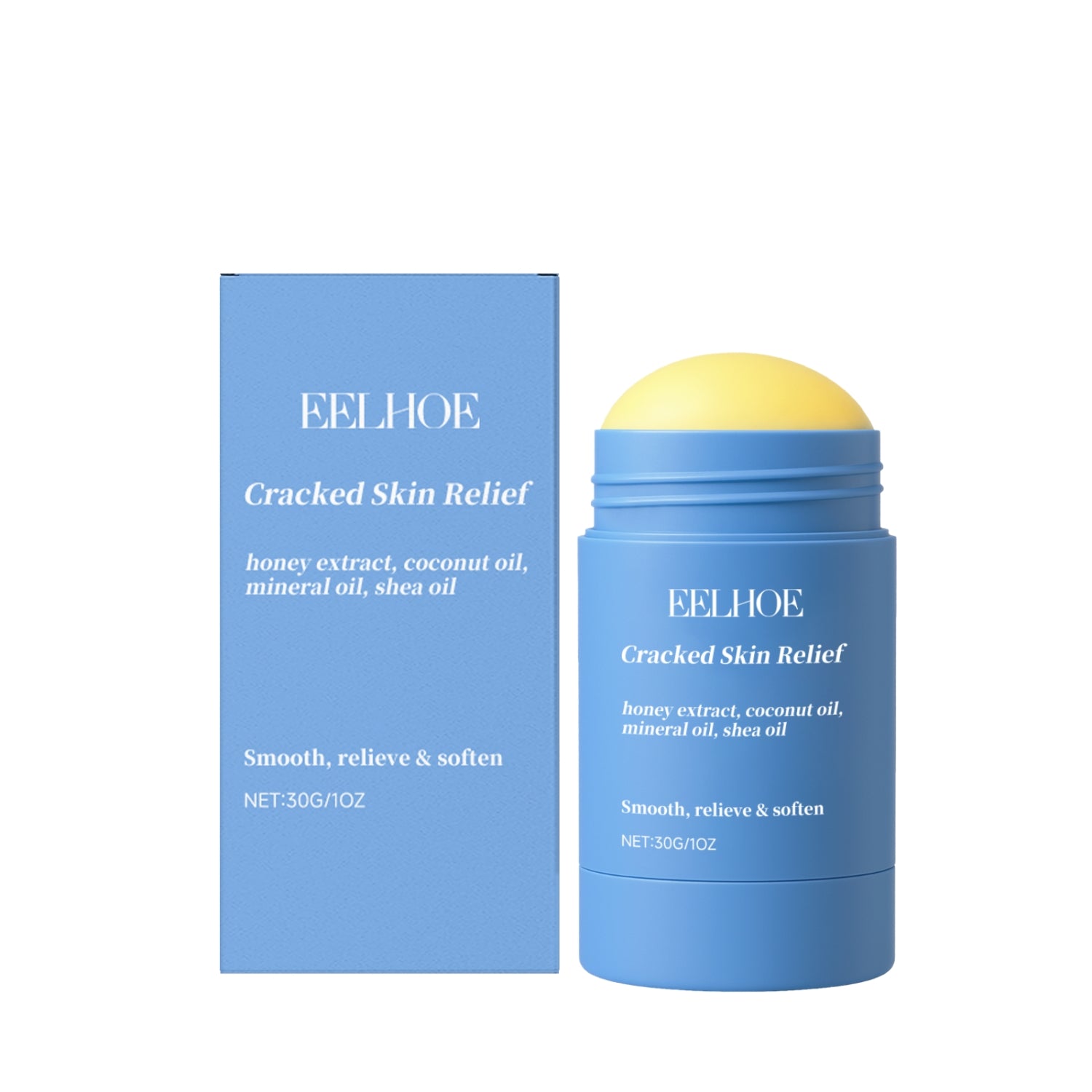 Soothing Foot Stick with Beeswax Coconut Oil and Shea Butter Moisture Care - soothing foot stick