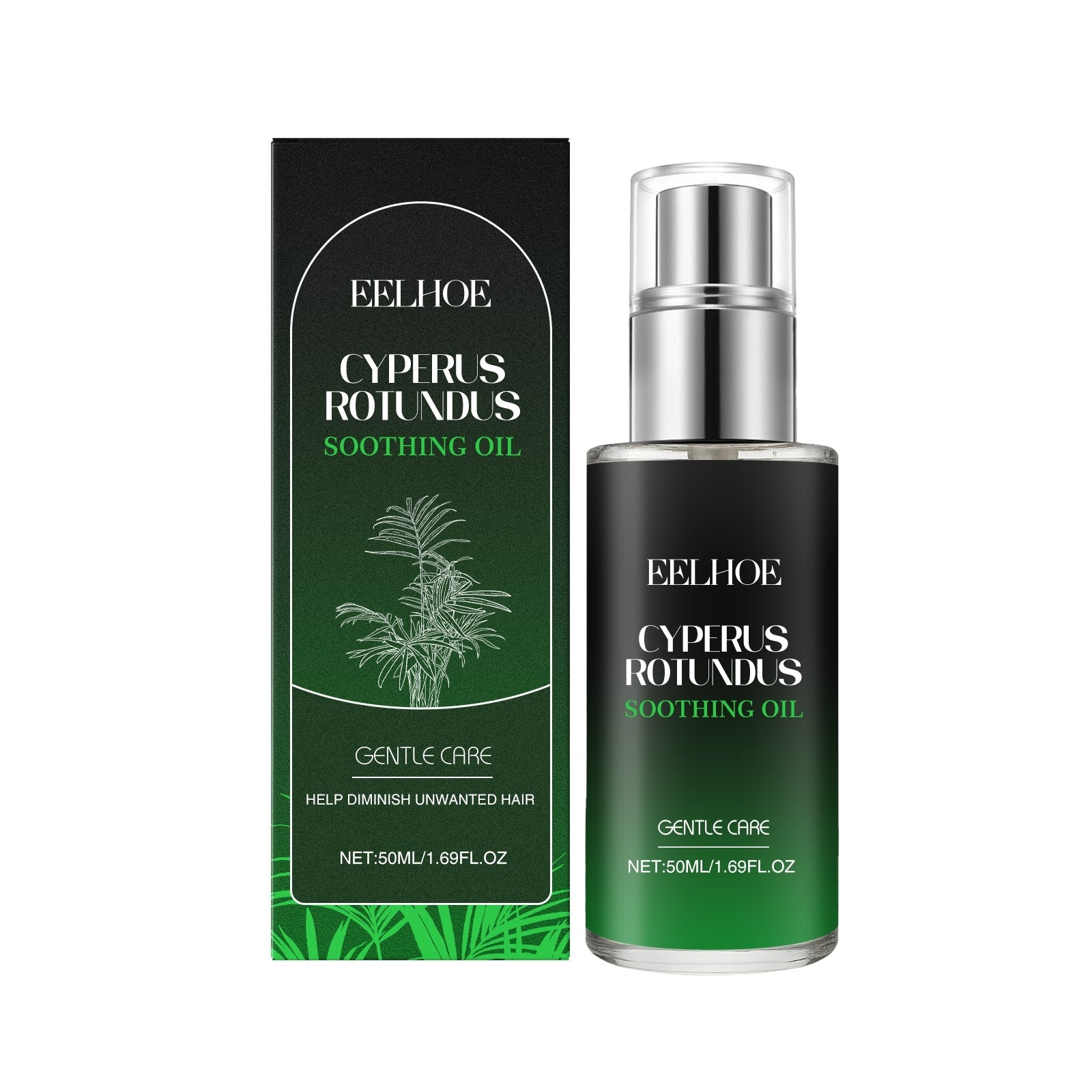 Soothing Oil with Cyperus Rotundus Root Extract and Vitamins