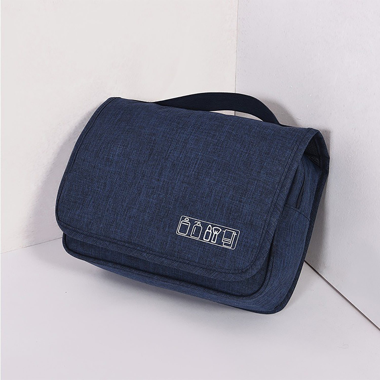 Spacious Waterproof Hanging Toiletry Bag for Travel and Shaving Essentials - Teleplus travel hanging toiletry bag