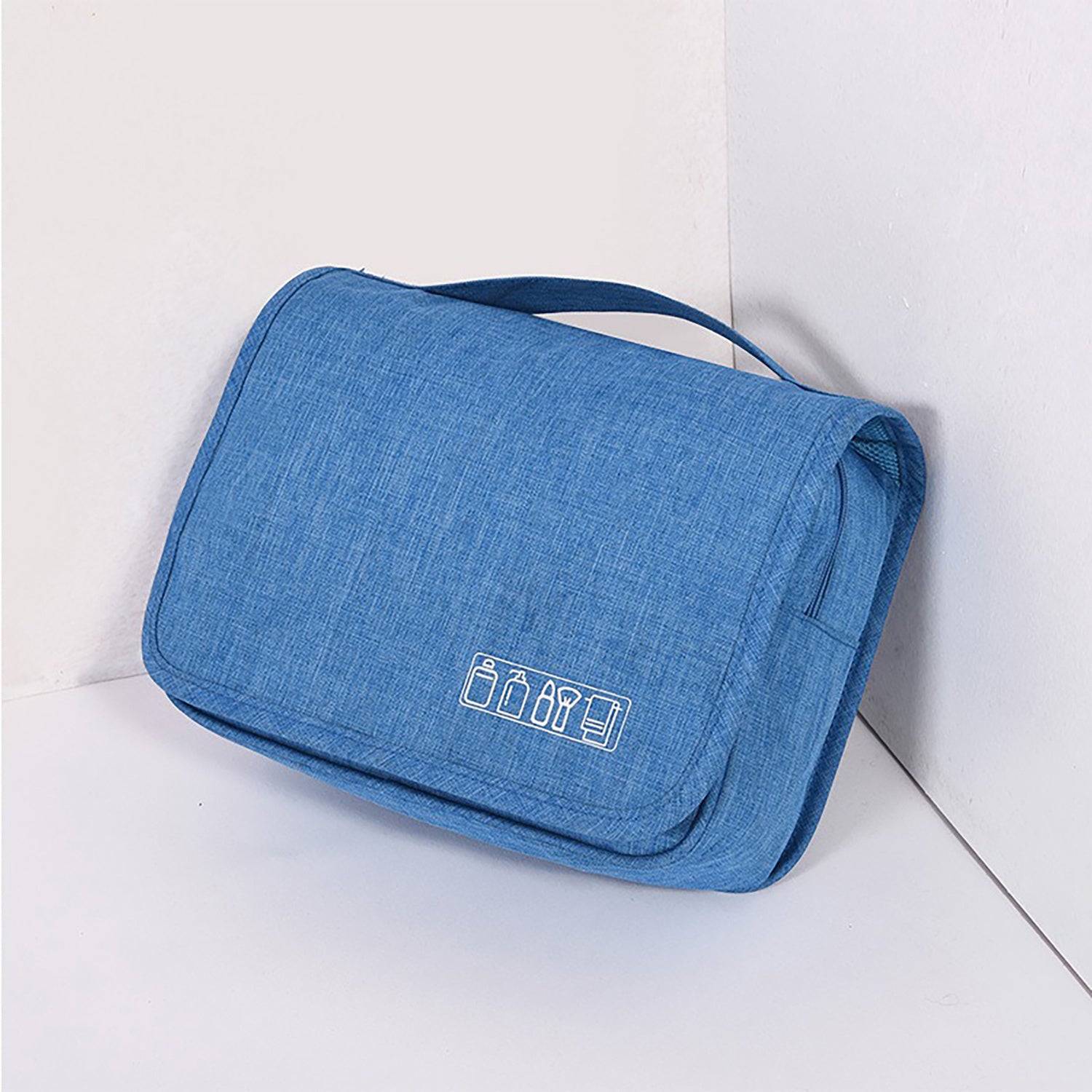Spacious Waterproof Hanging Toiletry Bag for Travel and Shaving Essentials - Teleplus travel hanging toiletry bag