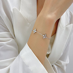 Special-interest Design All-match Clover All-match Bracelet Women - Clover All-match Bracelet for Women in Gold Steel