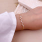 Special-interest Design High-grade New Zircon Leaf Bracelet - Special Interest High-Grade Zircon Leaf Bracelet