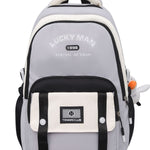 Special-interest Design Large Capacity Class Tutorial Play Backpack Good-looking All-match Backpack - Backpack