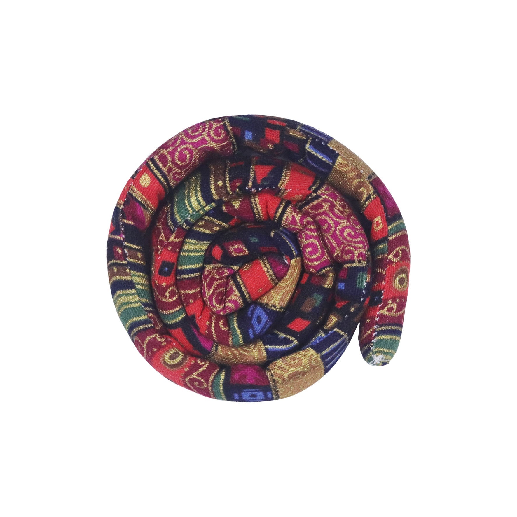 Spiral Lock Colored Dreadlocks in Ethnic Rayon Tie-Dye Styles - Teleplus spiral lock colored dreadlocks bendable