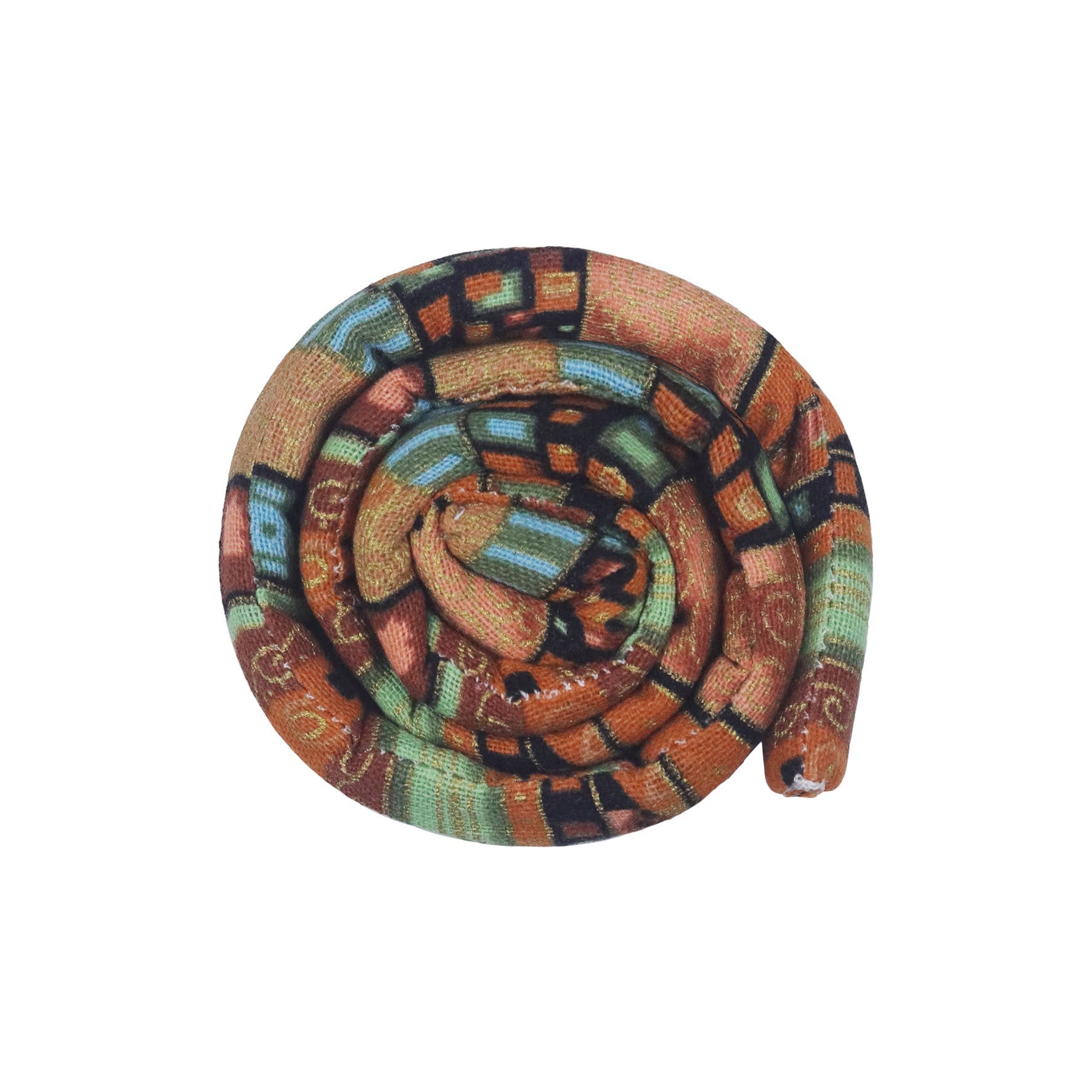 Spiral Lock Colored Dreadlocks in Ethnic Rayon Tie-Dye Styles - Teleplus spiral lock colored dreadlocks bendable