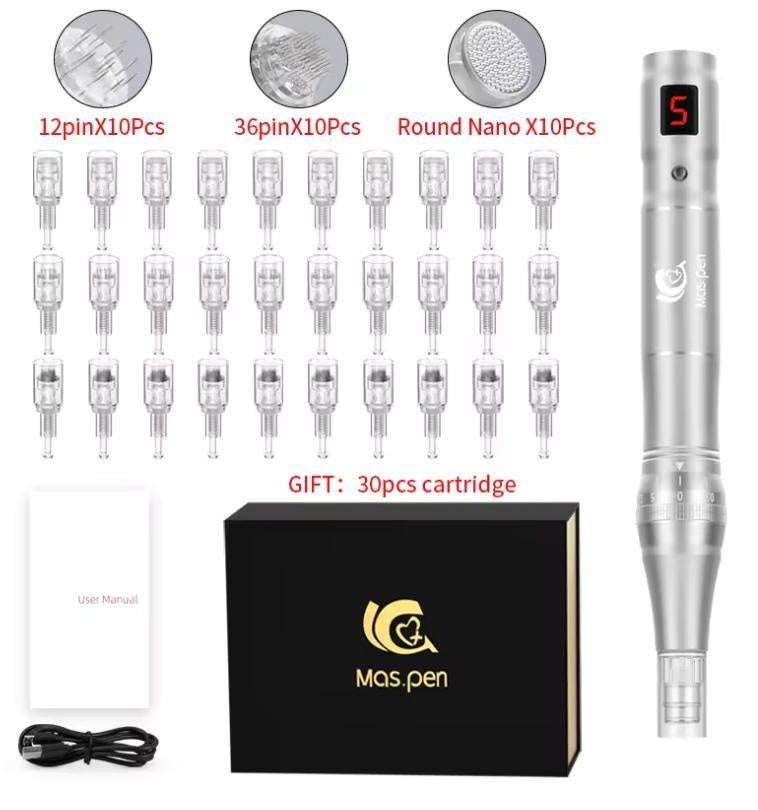 Spiral Mouth Electric Microneedle Nano Guide