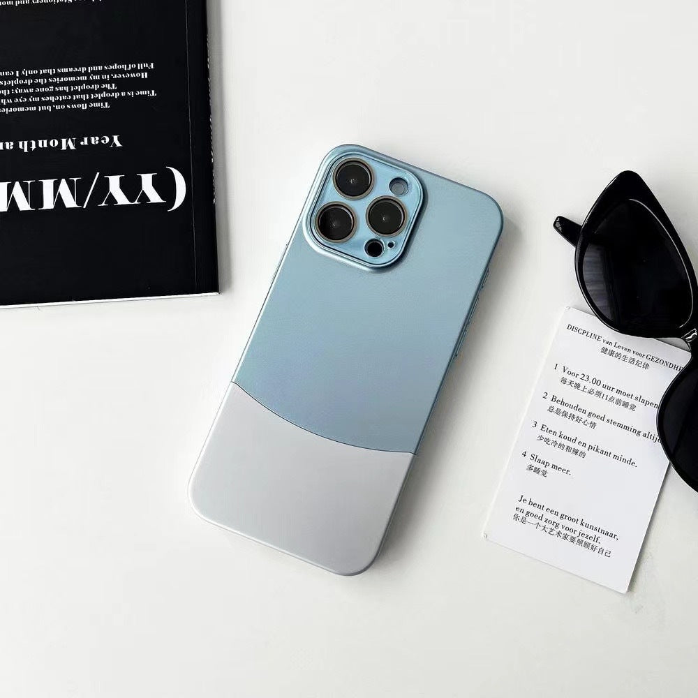 Splicing Phone Case for iPhone 12 13 14 Pro Max 16Pro Simple 14Max - Teleplus 12-16Pro splicing phone case 16pro simple