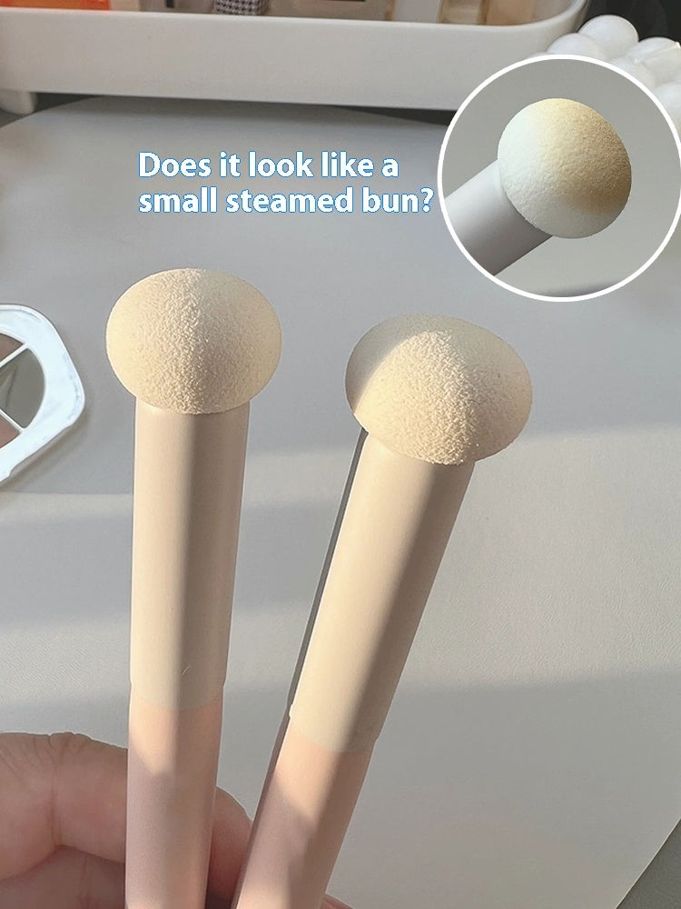 Sponge Concealer Brush for Small Steamed Buns and Haircut Sponges - Teleplus small steamed bun haircut sponge concealer