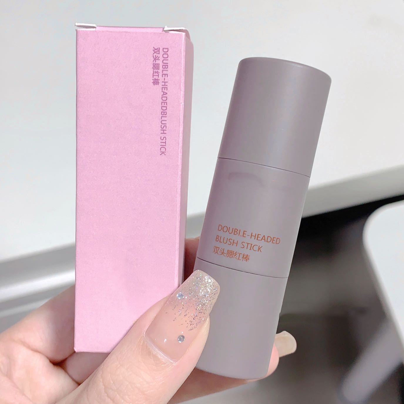 Sponge Monochrome Blusher Natural Color Cream Blush for Gentle Look - Teleplus sponge monochrome blusher natural color