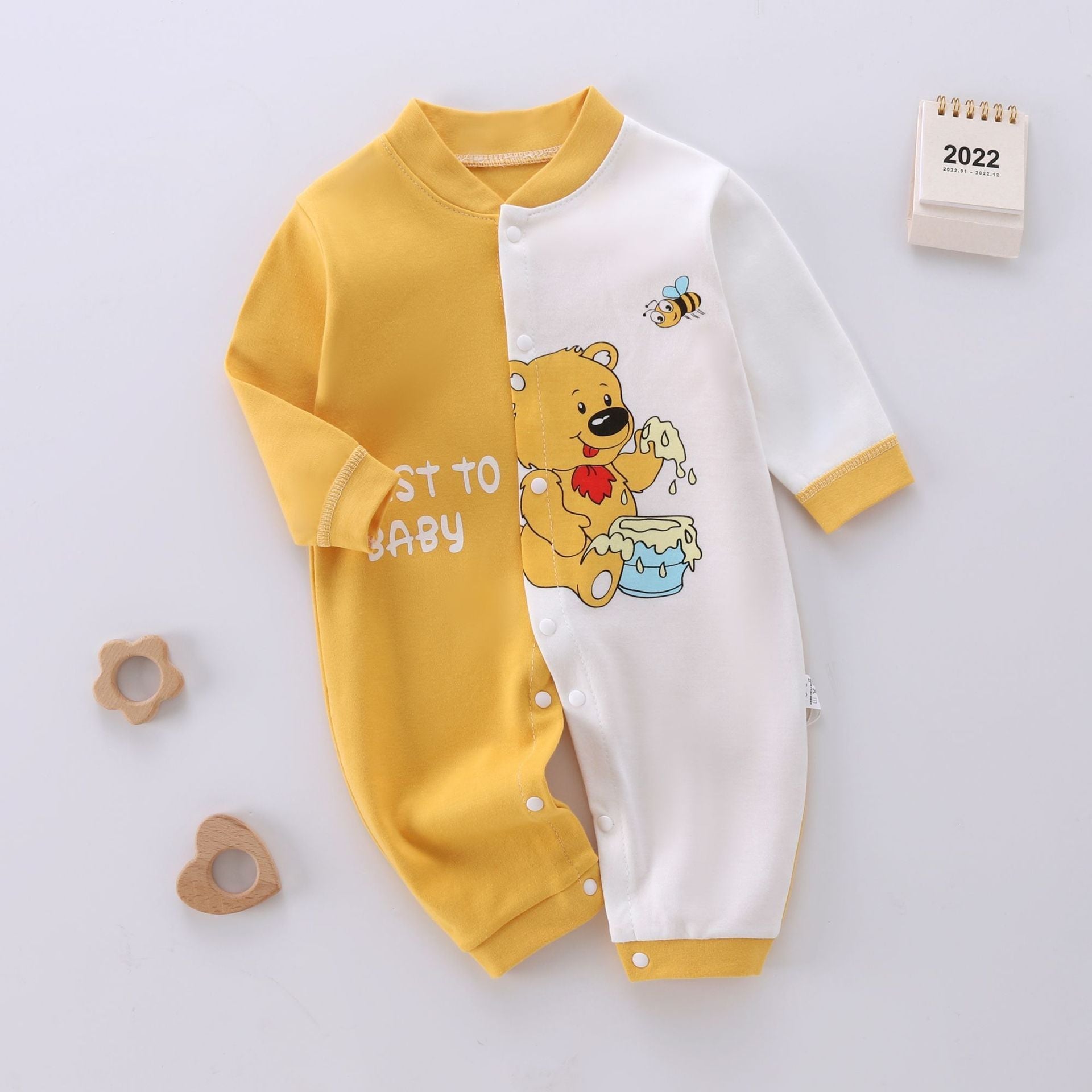 Spring And Autumn Baby Jumpsuit Pure Cotton Rompers - Spring And Autumn Baby Jumpsuit Pure Cotton Romper