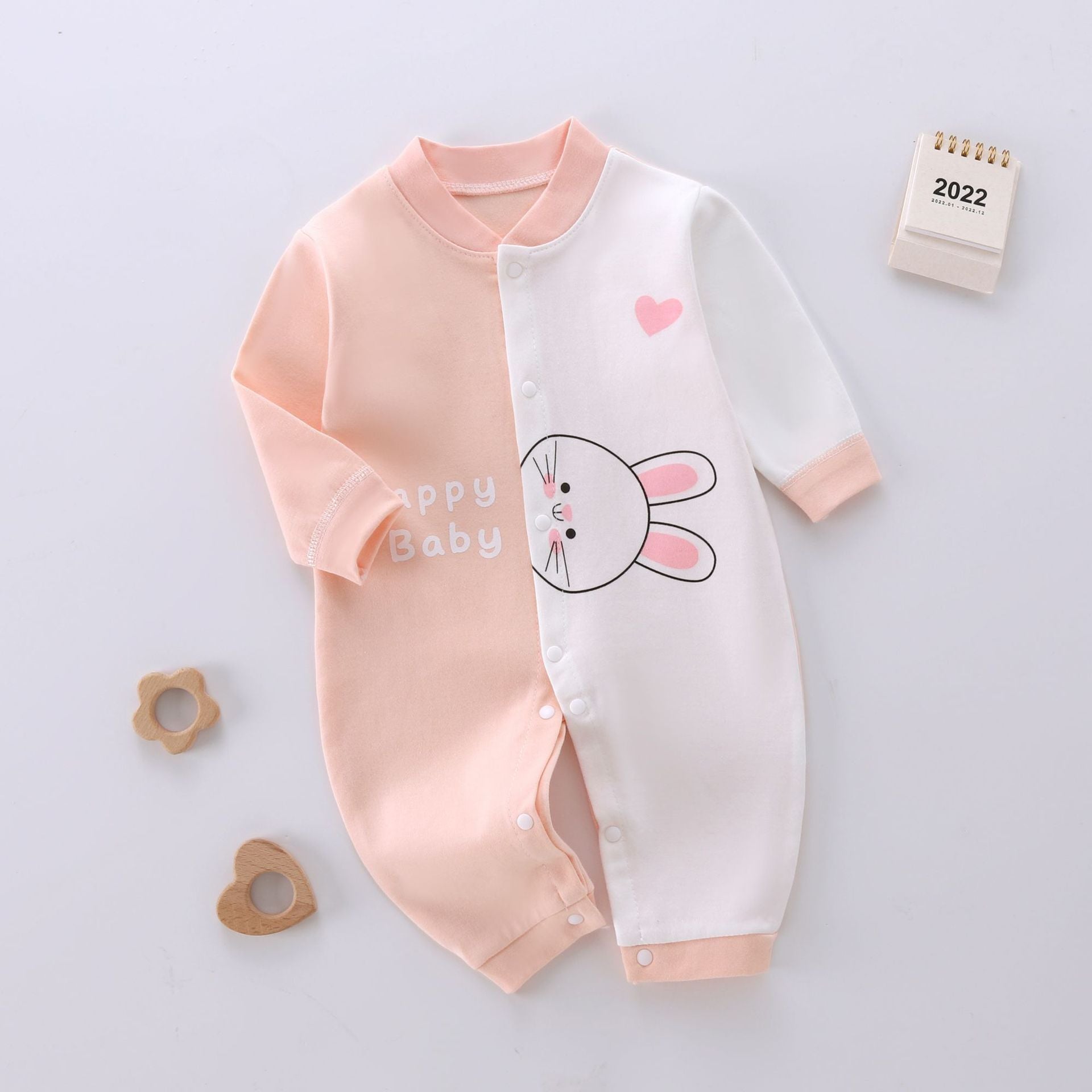 Spring And Autumn Baby Jumpsuit Pure Cotton Rompers - Spring And Autumn Baby Jumpsuit Pure Cotton Romper