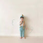 Unisex Colorful Kids Clothing Set with Hats and Suspender Pants in the United States - Pea Green for Tiny Trendsetters