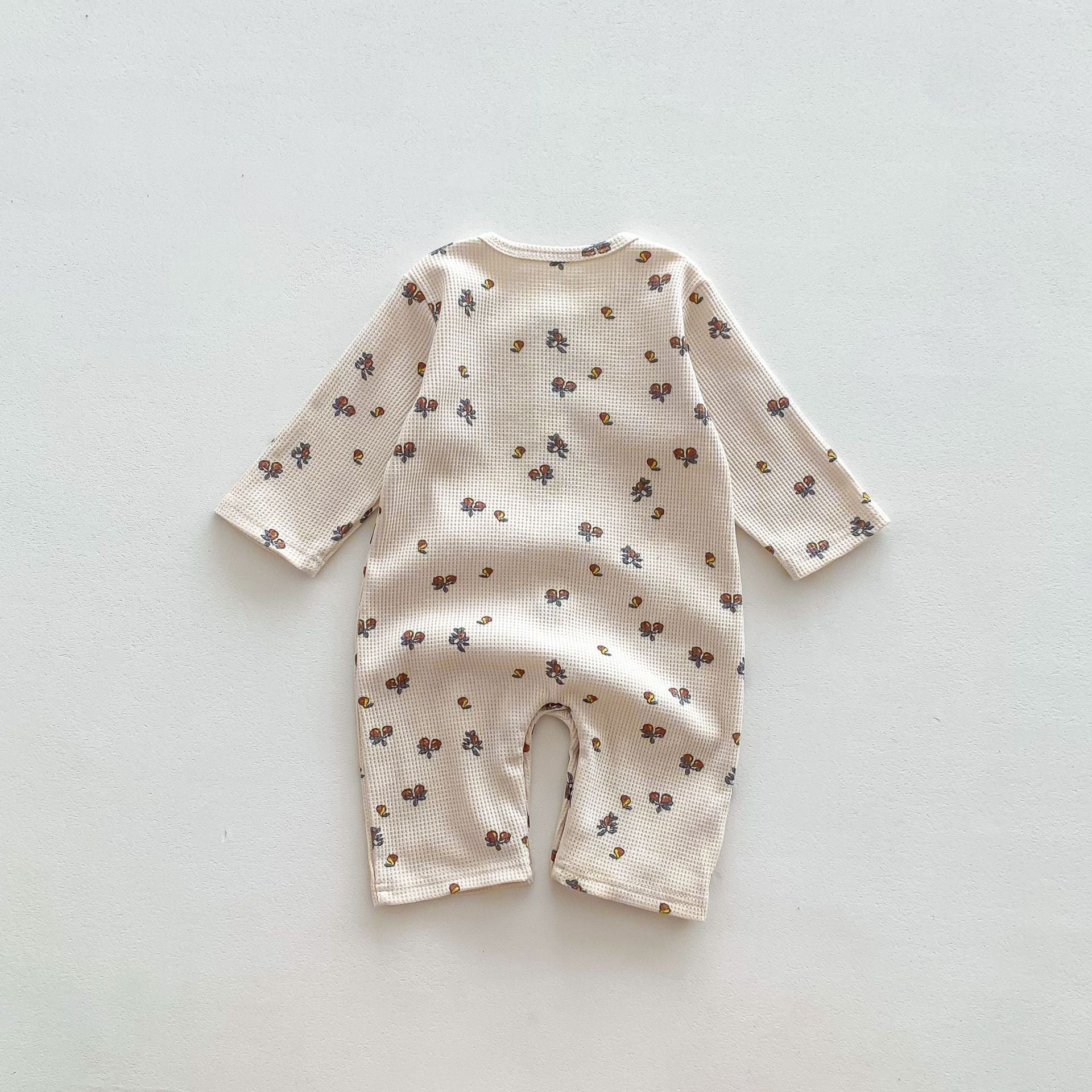 Spring And Autumn Baby Romper Floral Long Sleeve Jumpsuit - Climb in Style with Our Floral Long Climbing Romper