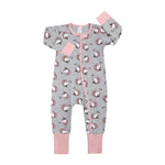 Spring And Autumn Long Sleeve Cotton Baby Jumpsuit Male And Female Baby Home Romper - Cotton Baby Jumpsuit for Stylish