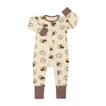 Spring And Autumn Long Sleeve Cotton Baby Jumpsuit Male And Female Baby Home Romper - Cotton Baby Jumpsuit for Stylish