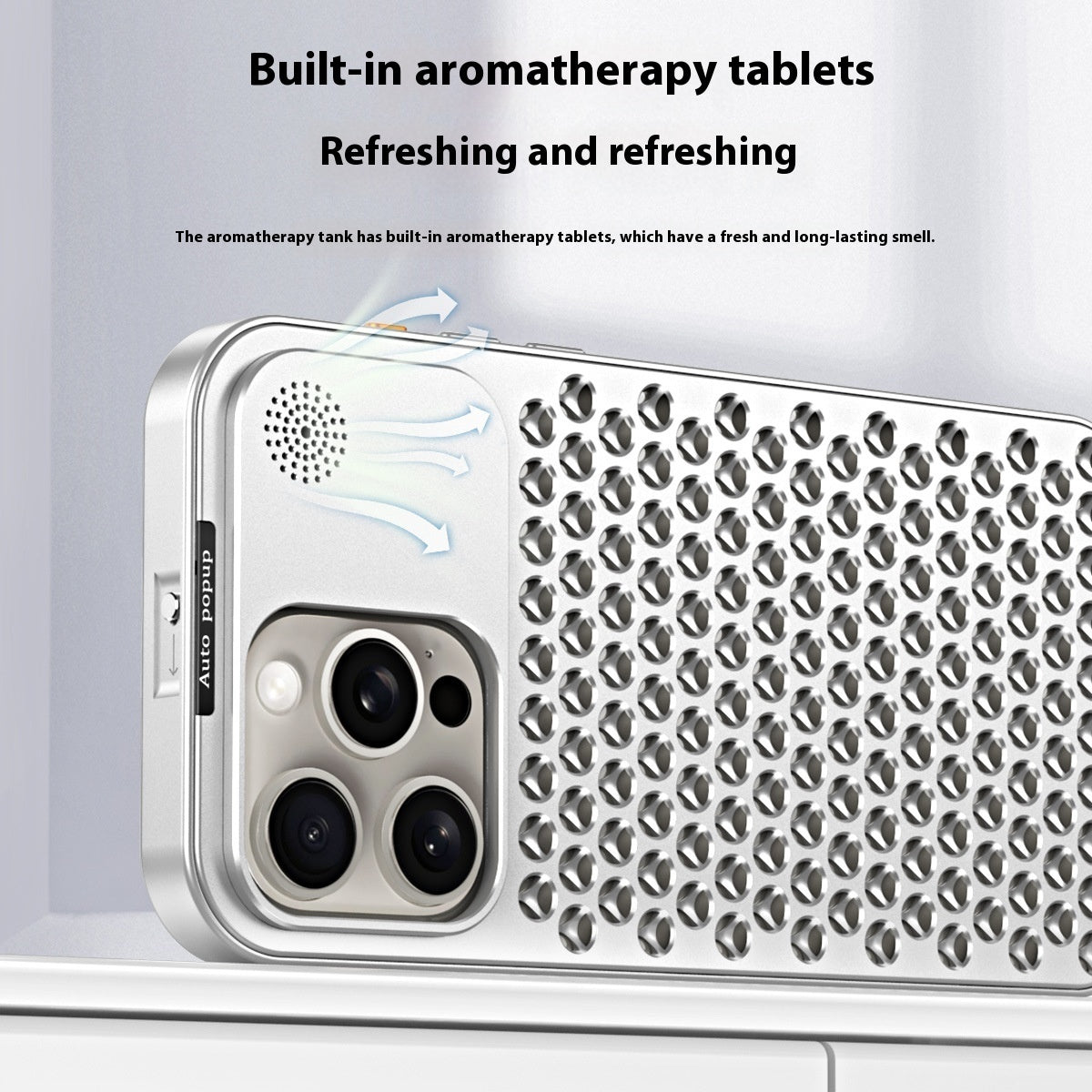 Spring Fastener Aromatherapy Titanium Black Gray Silver and Desert Clip - spring fastener aromatherapy [titanium