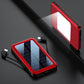 Square Aluminum Shell Solar Power Bank 10000mAh 20000mAh Lithium-ion Battery - for Mobile Phones square aluminum shell