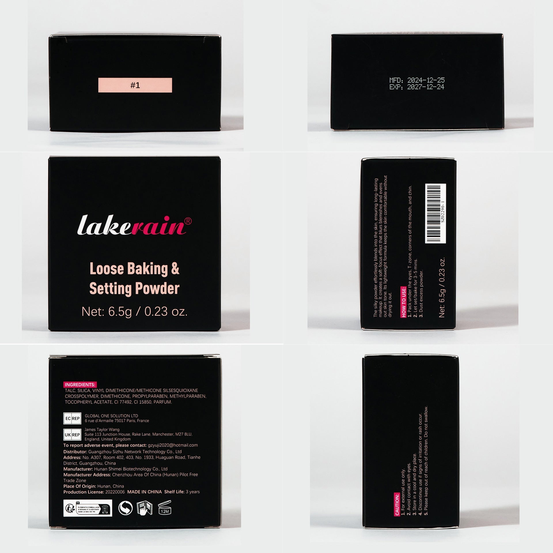 Square Box Finishing Loose Powder for Universal Skin Colors - square box finishing loose powder skin color