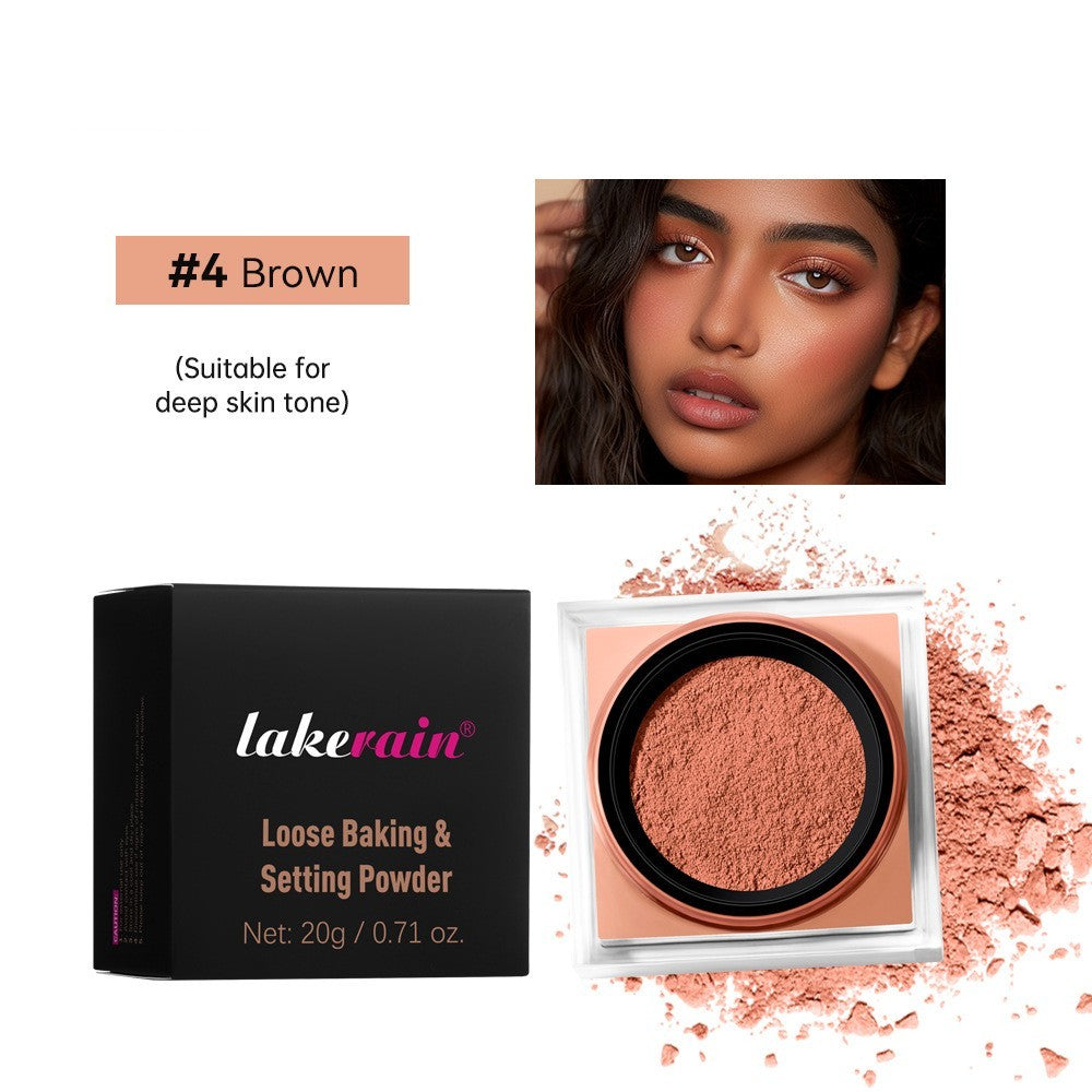 Square Box Finishing Loose Powder for Universal Skin Colors - square box finishing loose powder skin color