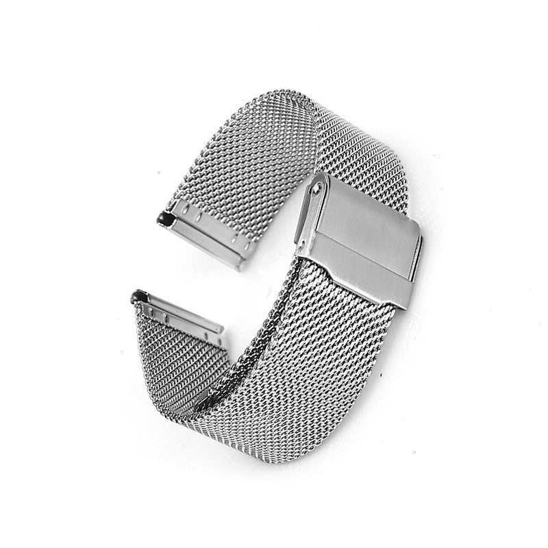 Stainless Steel Braided Strap for Smart Watch Compatible with DW - Teleplus smart watch stainless steel braided strap