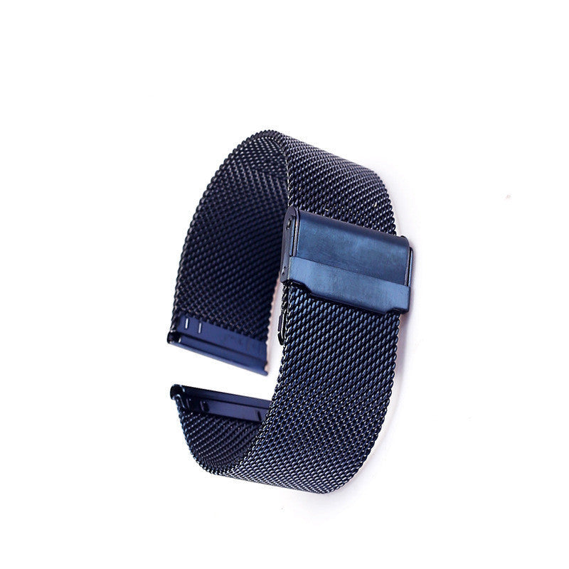 Stainless Steel Braided Strap for Smart Watch Compatible with DW - Teleplus smart watch stainless steel braided strap