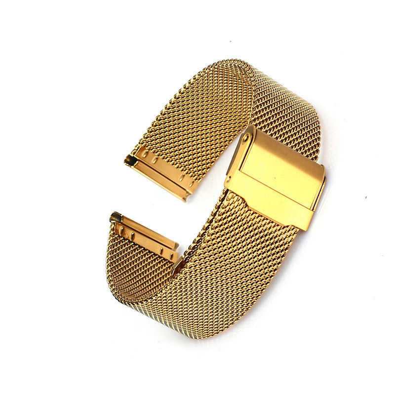 Stainless Steel Braided Strap for Smart Watch Compatible with DW - Teleplus smart watch stainless steel braided strap