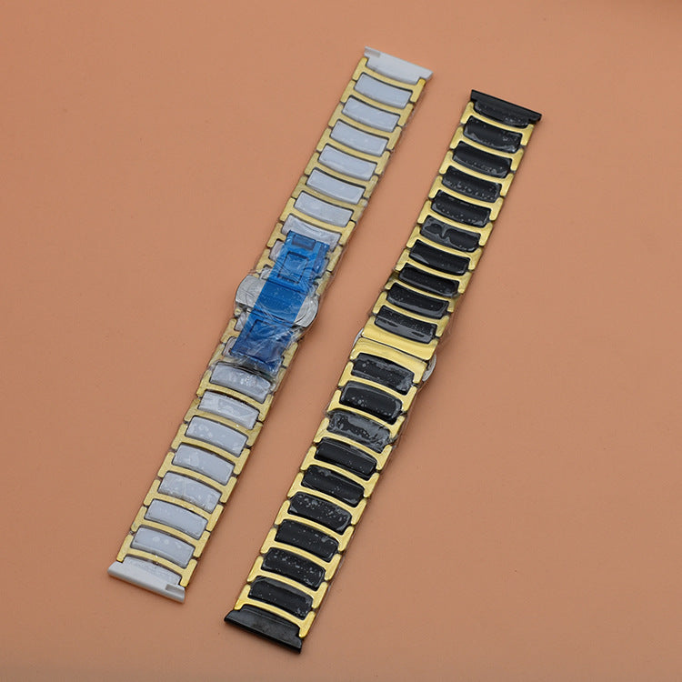 Stainless Steel Ceramic Smart Watch Strap in Metal and Styles - for stainless steel ceramic smart watch strap