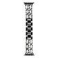 Stainless Steel Chain Strap for Watches in Black White Rose Gold Sizes - Teleplus strap stainless steel metal chain