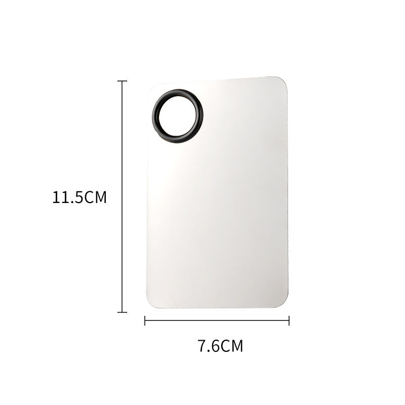 Stainless Steel Cosmetic Mixing Palettes for Professional Makeup Application - stainless steel cosmetic professional