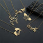 Stainless Steel Electroplated Necklace 45 + 5cm for United States shoppers - Shiny Gold Name the Fancy You united