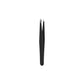 Stainless Steel Eyebrow Tweezers Black Flat Hairs Puller Beauty Makeup Tool - Stainless Steel Eyebrow Tweezers