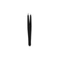 Stainless Steel Eyebrow Tweezers Black Flat Hairs Puller Beauty Makeup Tool - Stainless Steel Eyebrow Tweezers