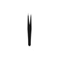 Stainless Steel Eyebrow Tweezers Black Flat Hairs Puller Beauty Makeup Tool - Stainless Steel Eyebrow Tweezers