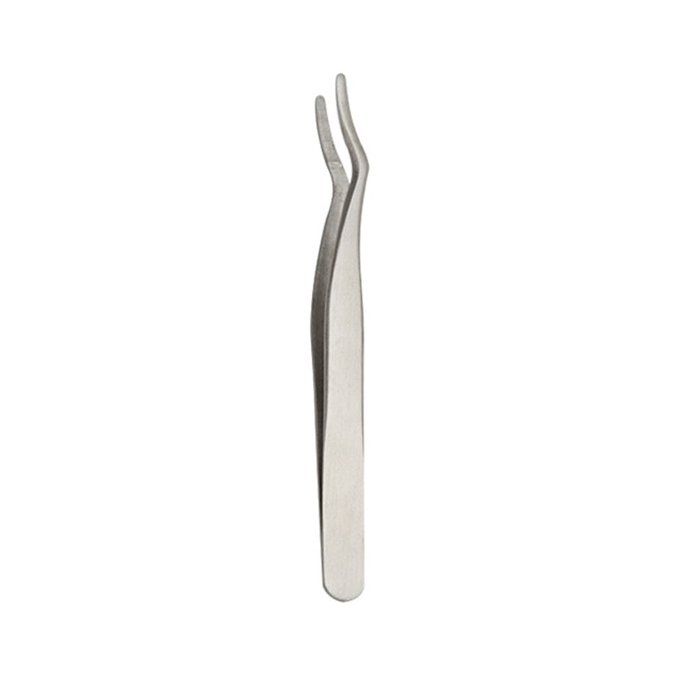 Stainless Steel Eyelash Curler Aid Tweezers - Curly Winks with Stainless Steel Eyelash Curler Tweezers