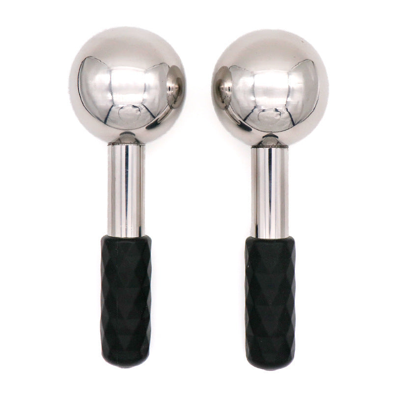 Stainless Steel Ice Ball for Massage and Fitness with Wave - Chill Out the stainless steel ice wave ball