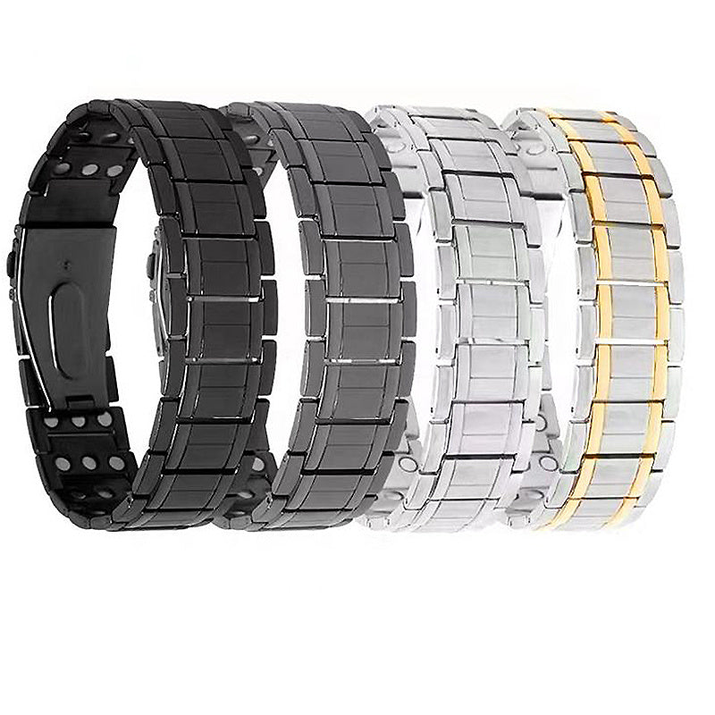 Stainless Steel Magnet Bracelet Titanium Steel Energy Health Care - Titanium Steel Stainless Steel Magnet Bracelet