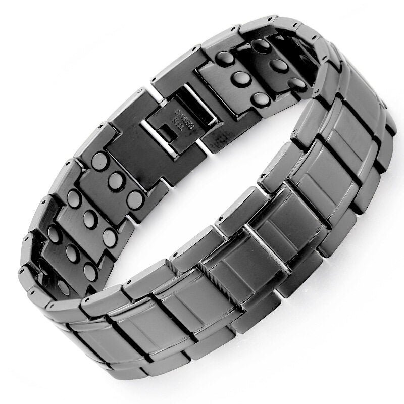 Stainless Steel Magnet Bracelet Titanium Steel Energy Health Care - Titanium Steel Stainless Steel Magnet Bracelet