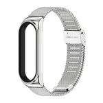 Stainless Steel Milanese Watch Strap with Buckle for Mi Band 3-6 - Teleplus stainless steel milanese buckle watch strap
