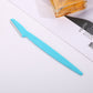 Mixed Color Eyebrow Trimming Knife Stainless Steel Round Beauty Tool - stainless steel round eyebrow trimming knife