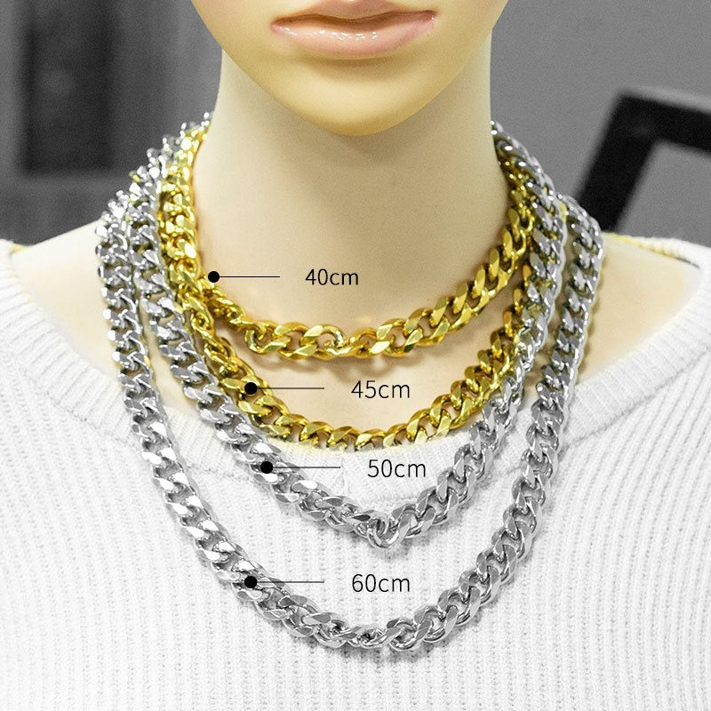 Stainless Steel Single Electroplated Woven Buckle Strap 40cm to 60cm - Teleplus stainless steel single woven buckle