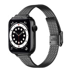 Stainless Steel Smart Watch Strap for Slim Seven Beads Compatible with Apple - Teleplus smart watch strap slim seven