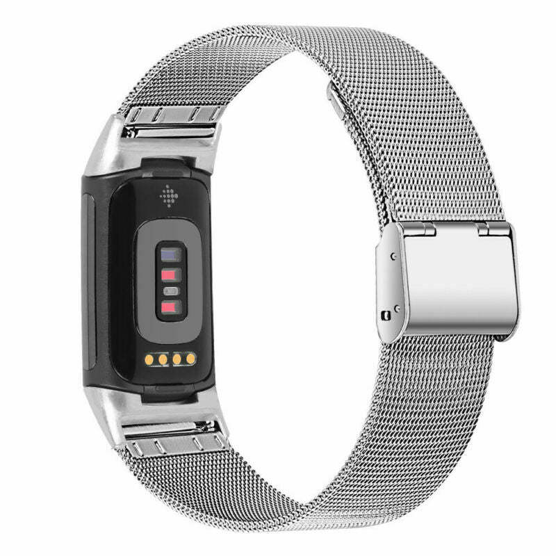 Stainless Steel Smart Watch with Buckle Milan Strap in Multiple Colors - stainless steel smart watch buckle milan strap