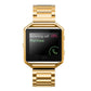 Stainless Steel Strap for Fitbit Blaze Smart Watch with Beads and Frame Options - fitbit blaze smart watch stainless