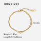 Stainless Steel Zircon Bracelet Advanced Sense - Stainless Steel Zircon Bracelet for Women